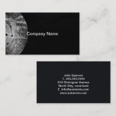 黒のブレーキディスク 名刺 (正面/裏面)