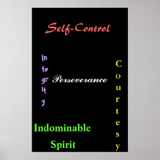 黒のベルトの張り ポスター