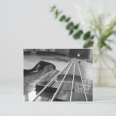 黒のベース ポストカード (スタンド正面)