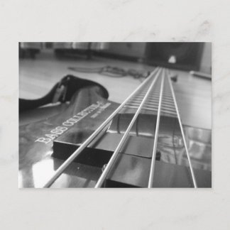 黒のベース ポストカード