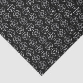 黒のホワイトペンタグラム 薄葉紙 (詳細)