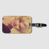 黒のマリリン ラゲッジタグ (正面横)