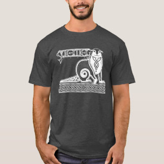 黒のメンズシャツ Tシャツ