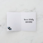 黒のリボンカード カード (内部)