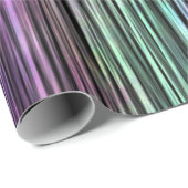 黒のレインボーストライプグラディエント： ラッピングペーパー (ロールコーナー)