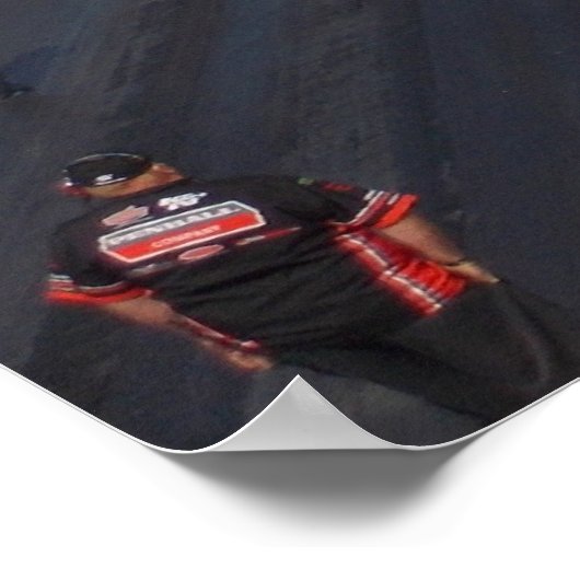 黒の上 ポスター (角)