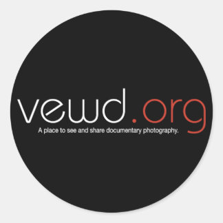 黒の丸いステッカー ラウンドシール