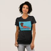 黒の人魚Tシャツ Tシャツ (正面フル)
