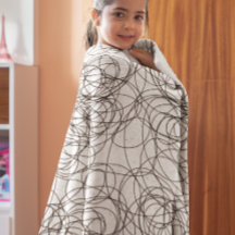 黒の任意の色の抽象芸術渦巻形の落書き