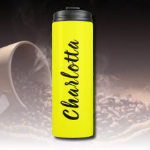 黒の個人用設定 |ネオンイエローカラー