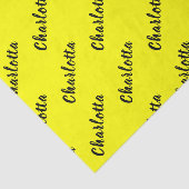 黒の個人用設定 |ネオンイエローカラー 薄葉紙 (詳細)