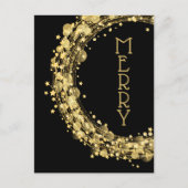 黒の円と星 シーズンポストカード (正面)