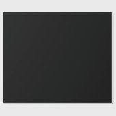 黒の包装紙 ラッピングペーパー (フラット)