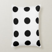 黒の反復点 アクセントクッション (正面(垂直))