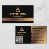 黒の名刺 名刺 (正面/裏面)