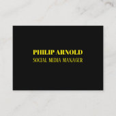 黒の名刺 名刺 (正面)