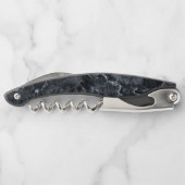 黒の大理石テクスチャ ソムリエナイフ (裏面)