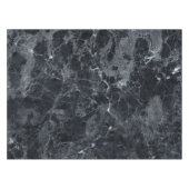 黒の大理石テクスチャ テーブルクロス (正面(横))