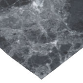 黒の大理石テクスチャ テーブルクロス (アングル)