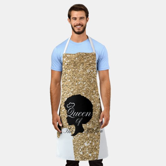 黒の女王  エプロン (着用した状態)