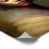 黒の女神ファンタジーアート ポスター (角)