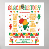 黒の履歴 ポスター (正面)