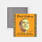 黒の履歴 マグネット (正面/裏面)