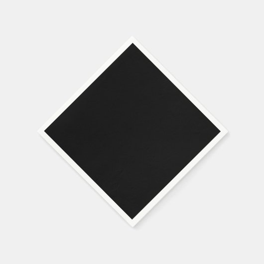 黒の平野 スタンダードカクテルナプキン (角)