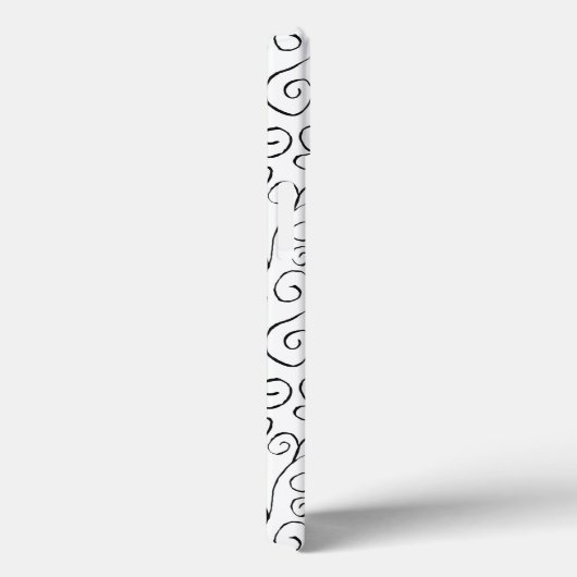 黒の手の色彩の鮮やか曲げパターン Case-Mate iPhoneケース (裏面 / 右)