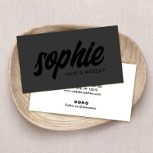 黒の手書きはっきりしたブラシスクリプト