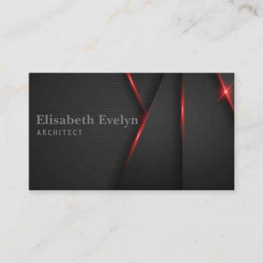 黒の抽象芸術重なりの背景 名刺 (正面)