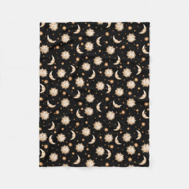 黒の日曜日そして月 フリースブランケット