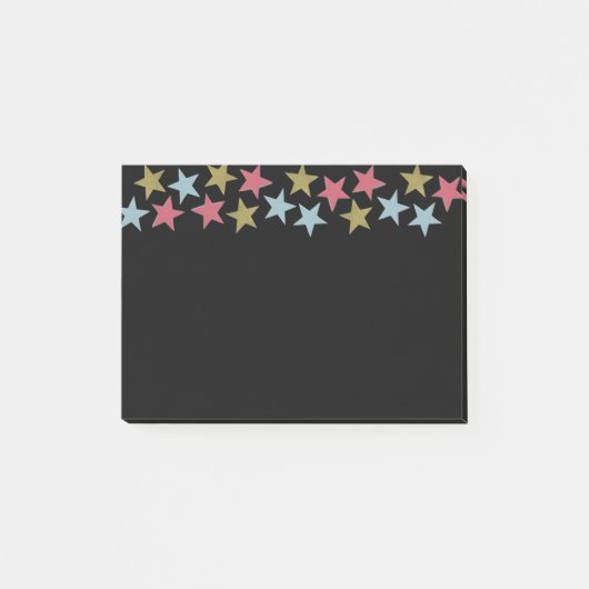 黒の星のノート ポストイット (正面)