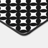 黒の星のパターン デスクマット (コーナー)