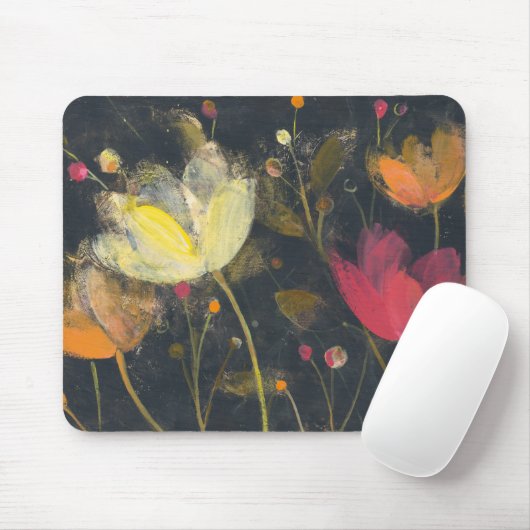 黒の月光の庭 マウスパッド (マウス)