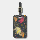 黒の月光の庭 ラゲッジタグ (正面縦)