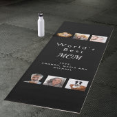 黒の母へのフォトコラージュ ヨガマット