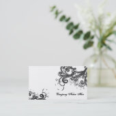 黒の渦巻 名刺 (スタンド正面)