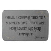 黒の灰色のシェイクスピアを比較しよう… | バスマット (正面)