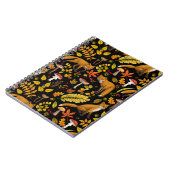 黒の秋の狐 ノートブック (左側)