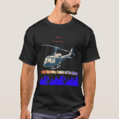 黒の糸に込めた誇り Tシャツ (正面)