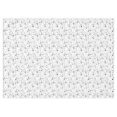 黒の絵を描（ばちゃばちゃ）跳ねるパターン テーブルクロス (正面(横))