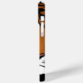 黒の背景にワイルドな虎 Case-Mate iPhoneケース (裏面 / 左)