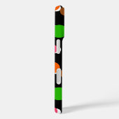 黒の背景のカラフル水玉模様 Case-Mate iPhoneケース (裏面 / 右)