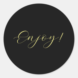 黒の背景ステッ楽しむカー ラウンドシール