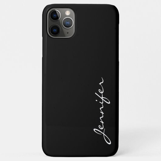 黒の背景 Case-Mate iPhoneケース (裏面)