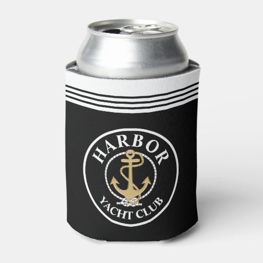 黒の航海モノグラムボトルクーラー 缶クーラー (缶正面)