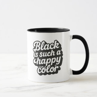 黒の色 マグカップ