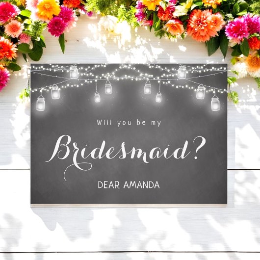 黒の花嫁の招待状 黒板 招待状