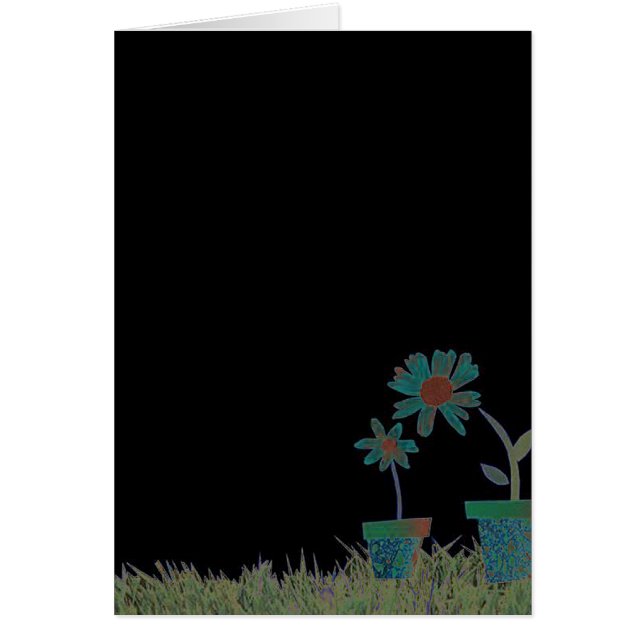 黒の花 (正面)